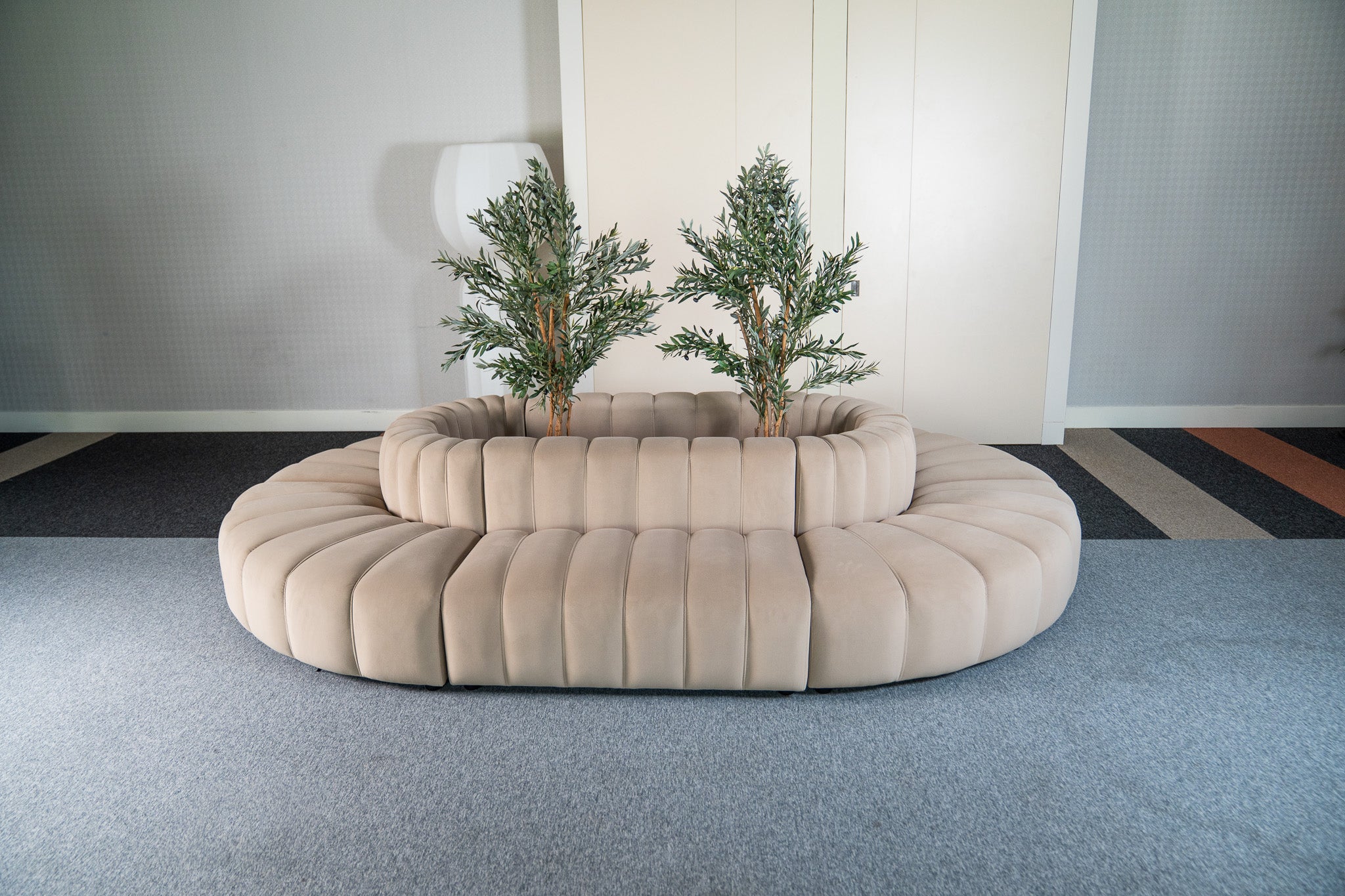 Cosmo Oval 12-seater (Nutmeg Beige) Desert River Rentals